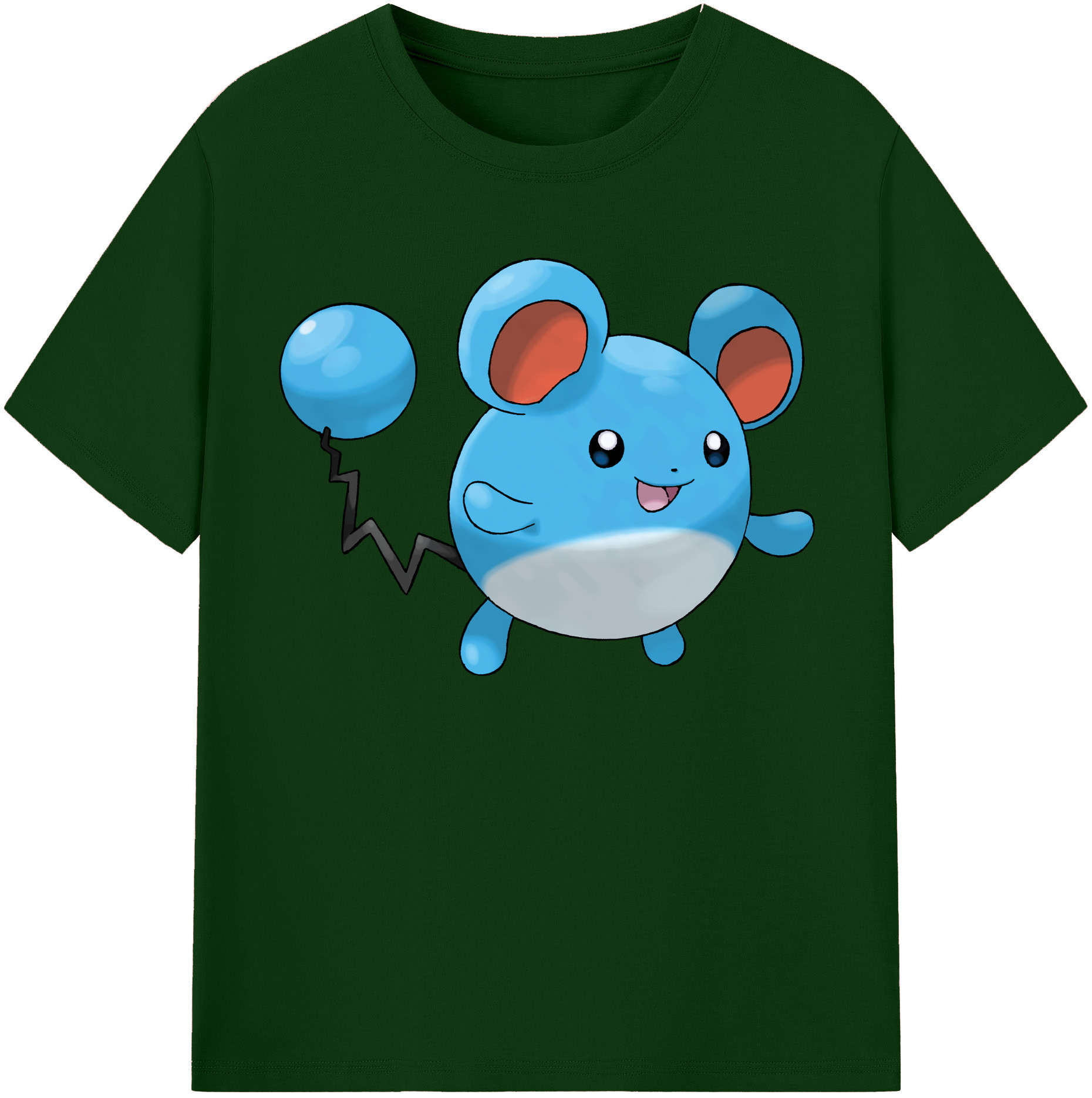（画像用） ポケットモンスター Pokémon 綿100％半袖Tシャツ（フロントプリント）